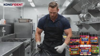 120 Litre Extra Heavy Duty Garbage Bags - 50 Bags Value Pack